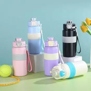 с соломинкой, термос с пружиной, большая емкость, термос, термос, термос, термос, чай розовый