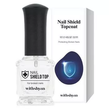 С верхним слоем Shan Nail Shield 15 мл