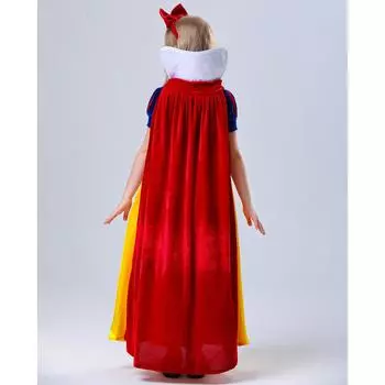 S-XL Детский костюм Белоснежки на Хэллоуин, костюм для детского сада на фестиваль 120cm