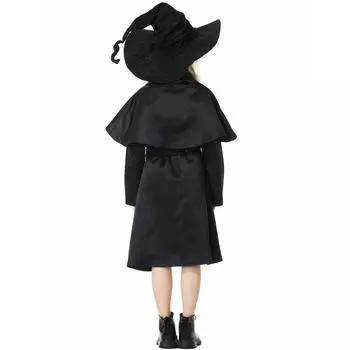 S-XL Children s Witch Uniform, Halloween Uniform S чёрный