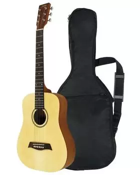 S.Yairi Yairi Мини-акустическая гитара (Мини-гитара) Компактная акустическая серия YM-02NTL Natural [В комплект входит мягкий чехол] Для правшей