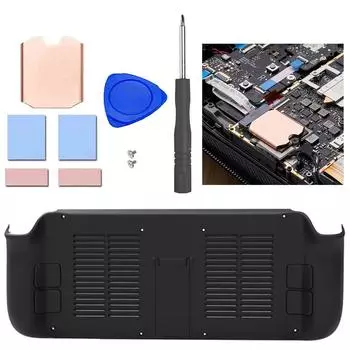 S# Запасная задняя крышка корпуса охлаждения игровой консоли с поддержкой Steam De