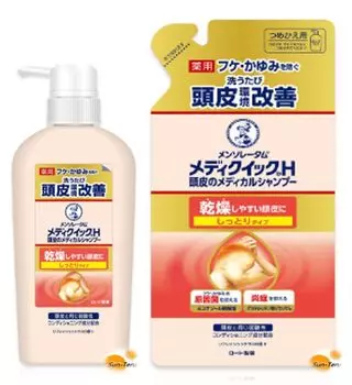 с запасным блоком и лечебным шампунем Medik Ik H Scalp, который предотвращает появление перхоти и зуда. Увлажняющий тип. Тело 320 мл. Запасной блок 280 мл. Меры против перхоти и зуда.