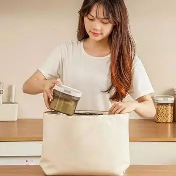 с защелкивающимся контейнером для хранения зерна объемом 800/1300/1800 мл, контейнер для хранения продуктов, органайзер для контейнеров 1300ML