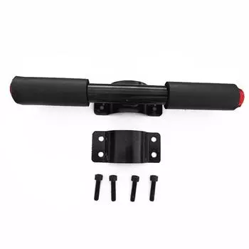 С защитной накладкой Ручка руля из алюминиевого сплава черного цвета