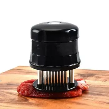 с защитным чехлом Молоток для мяса Нескользящая ручка Игла для стейка Тендерайзер для мяса Куриная отбивная with brush