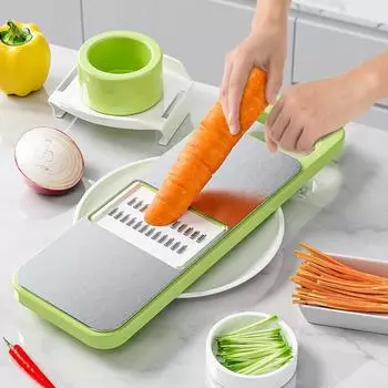 с защитой для рук измельчитель овощей 5 в 1 терка для овощей прочный слайсер для салата Vegetable Chopper