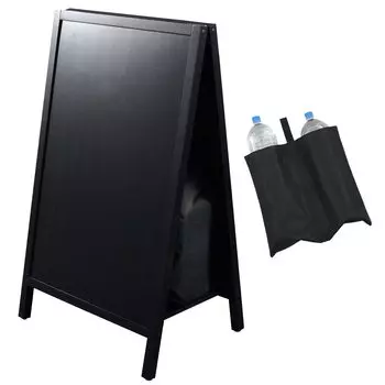 с защитой от падения Signboard, повязка на глаза для пластиковой черной доски 2-стороннего типа [совместимые двухсторонние магниты] crer [включает бутылки]