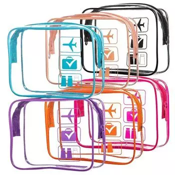 с застежкой-молнией, сумка для туалетных жидкостей, органайзер для хранения, косметичка для ручной клади, дорожные аксессуары фиолетовый