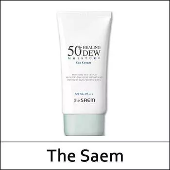 [Саэм] (лмС5) Увлажняющий солнцезащитный крем Healing Dew 50 г / EXP 2025.05