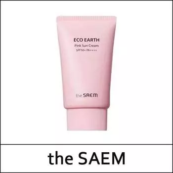 [Саэм] (тт5) Эко Земля Розовый Солнцезащитный Крем 50г / (у.е.)