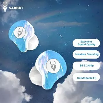 SABBAT X12Ultra беспроводные наушники TWS стереозвук BT5.2 наушники легкий и эргономичный дизайн