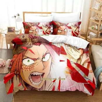 Sabikui Bisco Bedding Set Single Twin Full Queen King Size Bed Set Adult Kid Bedroom Duvetcover Sets Anime Bed Sheet Set 70x133cm 2pcs