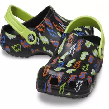 Сабо Crocs Classic Lightning Bolt для малышей 208307 001208309 001 C5(120)