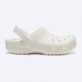 Сабо CROCS Classic с блестками, белые 205942 100 210