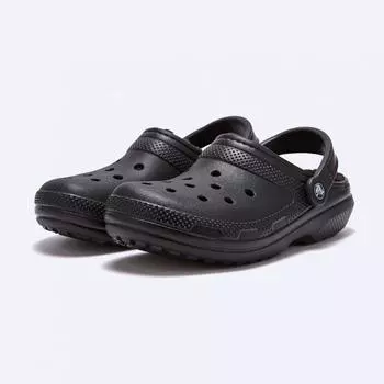 Сабо CROCS Classic с подкладкой, черные 203591 060