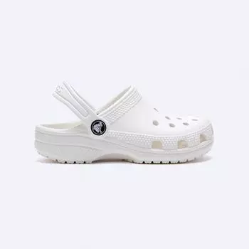 Сабо CROCS Classic, белые детские 206991 100