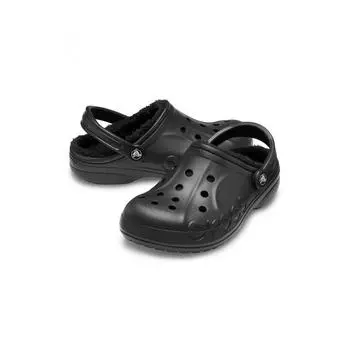 Сабо Crocs Common Baya Lined Clog черного цвета 23fucl205969 BLACK BLACKZ060/240