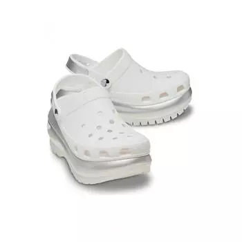 Crocs Public Mega Crush Металлические Сабо Wsi 24sucl210368 WHITESILVER Z138/230