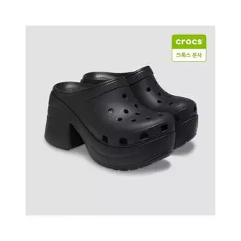 Сабо унисекс Crocs Siren 208547 001 001 black/M4W6