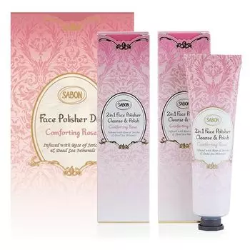 SABON Face Polisher Comforting Rose Duo 60 мл x 2 флакона