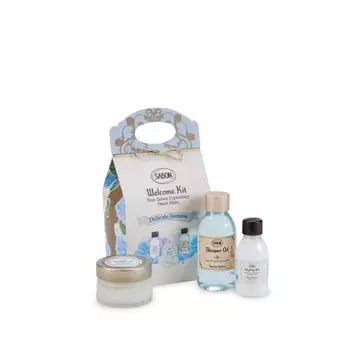 SABON Welcome Kit (100ml + 60g + 50ml) Delicate Jasmine