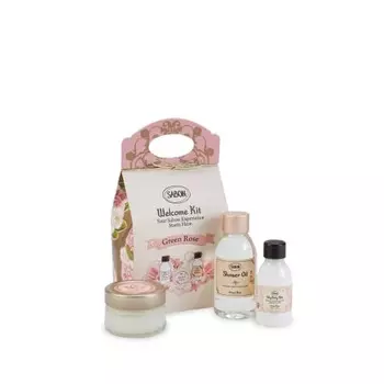 SABON Welcome Kit (100ml + 60g + 50ml) Green Rose