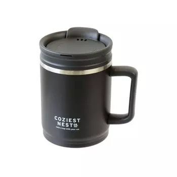 Sabu Nestco Warming Stainless Steel Thermo Mug Black 400mL 361739