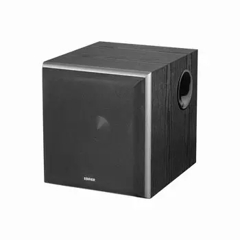 Сабвуфер Edifier T5 Номинальная выходная мощность 70 Вт Динамик Фильтр нижних частот Переключатель фазы RCA Японский дистрибьютор 8 дюймов [Авторизованный продукт] ED-T5-BK-A