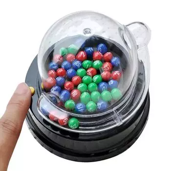 sac taske bingo game электрический набор bingo lottery bingo machine Garapon Лотерейный автомат party (один предмет)