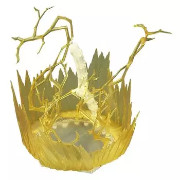 sac taske soul stage пластиковая модель фигурка эффект аура части пламя молния постамент (желтый)