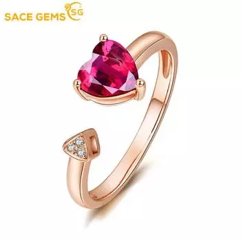 SACE GEMS классическое кольцо из медного сплава с цирконом женские ювелирные изделия свадебный подарок для вечеринки open