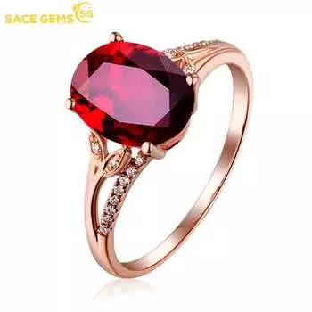 SACE GEMS классическое кольцо из медного сплава с цирконом женские ювелирные изделия свадебный подарок для вечеринки open