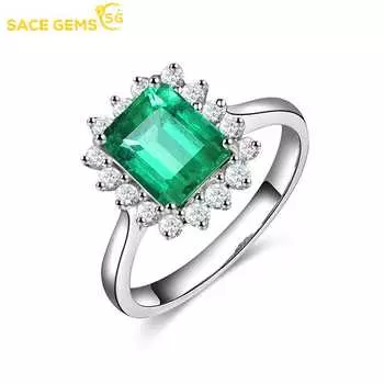 SACE GEMS классическое кольцо из медного сплава с цирконом женские ювелирные изделия свадебный подарок для вечеринки open