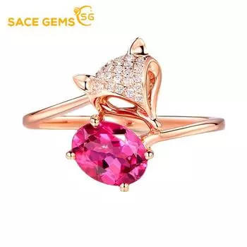 SACE GEMS классическое кольцо из медного сплава с цирконом женские ювелирные изделия свадебный подарок для вечеринки открытый open