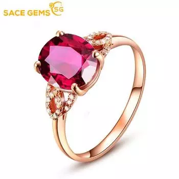 SACE GEMS классическое кольцо из медного сплава с цирконом женские ювелирные изделия свадебный подарок для вечеринки open