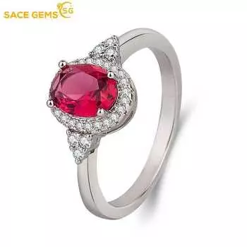 SACE GEMS классическое кольцо из медного сплава с цирконом женские ювелирные изделия свадебный подарок для вечеринки 6