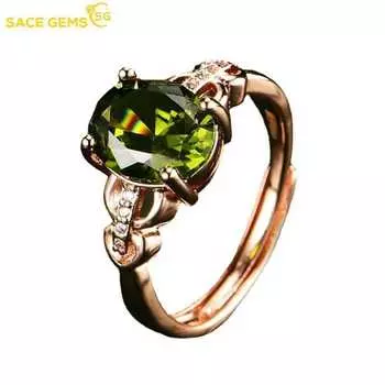 SACE GEMS классическое кольцо из медного сплава с цирконом женские ювелирные изделия свадебный подарок для вечеринки open