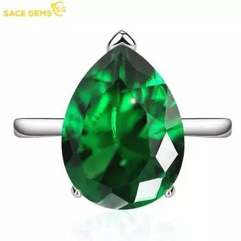 SACE GEMS классическое кольцо из медного сплава с цирконом женские ювелирные изделия свадебный подарок для вечеринки open розовый