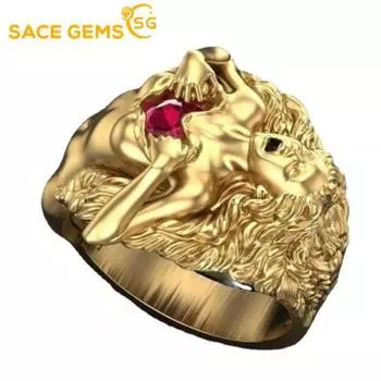 SACE GEMS классическое кольцо из медного сплава с цирконом женские ювелирные изделия свадебный подарок для вечеринки 6 золотой