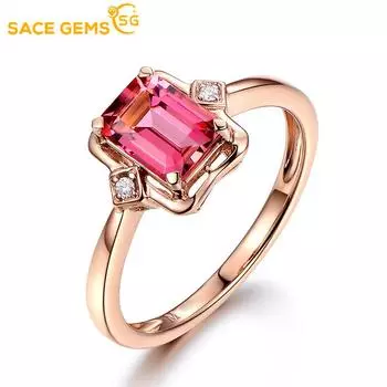SACE GEMS классическое кольцо из медного сплава с цирконом женские ювелирные изделия свадебный подарок для вечеринки OPEN