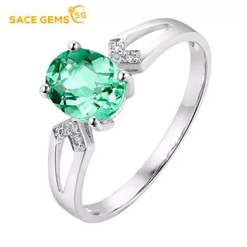SACE GEMS классическое кольцо из медного сплава с цирконом женские ювелирные изделия свадебный подарок для вечеринки открытый open