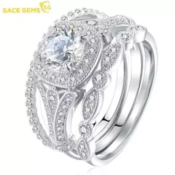 SACE GEMS классическое роскошное 3-слойное накладное кольцо из медного сплава с цирконом женские украшения свадебное обещание вечерние подарок 6