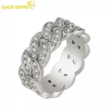 SACE GEMS модное кольцо из медного сплава с цирконием на указательный палец женские ювелирные изделия свадебное обещание вечерние подарок открытый 6