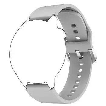 SACOSDING 20 мм силиконовый ремешок для часов для мужчин и женщин сменный ремешок для часов серый