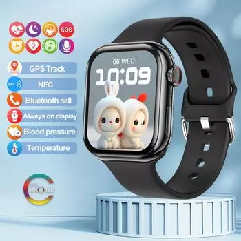 SACOSDING Новые часы серии 10 10 GPS Смарт-часы NFC Bluetooth Call Беспроводная зарядка IP67 Водонепроницаемые Смарт-часы для Android IOS