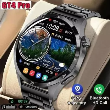 SACOSDING новые GPS умные часы для мужчин OPPO Watch 4 Pro 360*360 HD экран пульсометр Bluetooth вызов IP68 водонепроницаемый артериальное давление умные часы серебряный