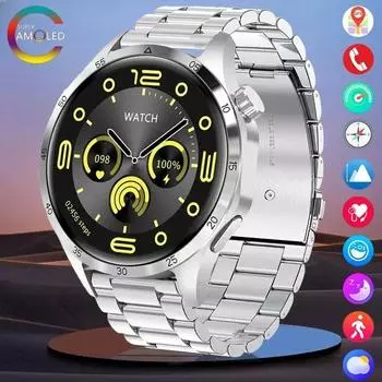 SACOSDING Новые умные часы для бизнеса для мужчин и женщин Bluetooth-звонки с беспроводной зарядкой IP68 Водонепроницаемые мониторы здоровья Спортивные часы Android Ios