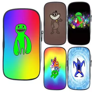 Сад Банбан Канцелярские сумки Мальчики Девочки Обучающий пенал Студенческий портативный пенал Нейлоновый материал Дети Аниме Игрушки 10