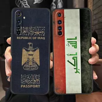 Саддам Хусейн Иракский флаг для Realme 11 10 9 8 5G 7 6 GT2 Pro Plus C21 C11 C25 C35 мягкий чехол для Realme GT Neo 2 3 3T чехол для телефона Realme GT2